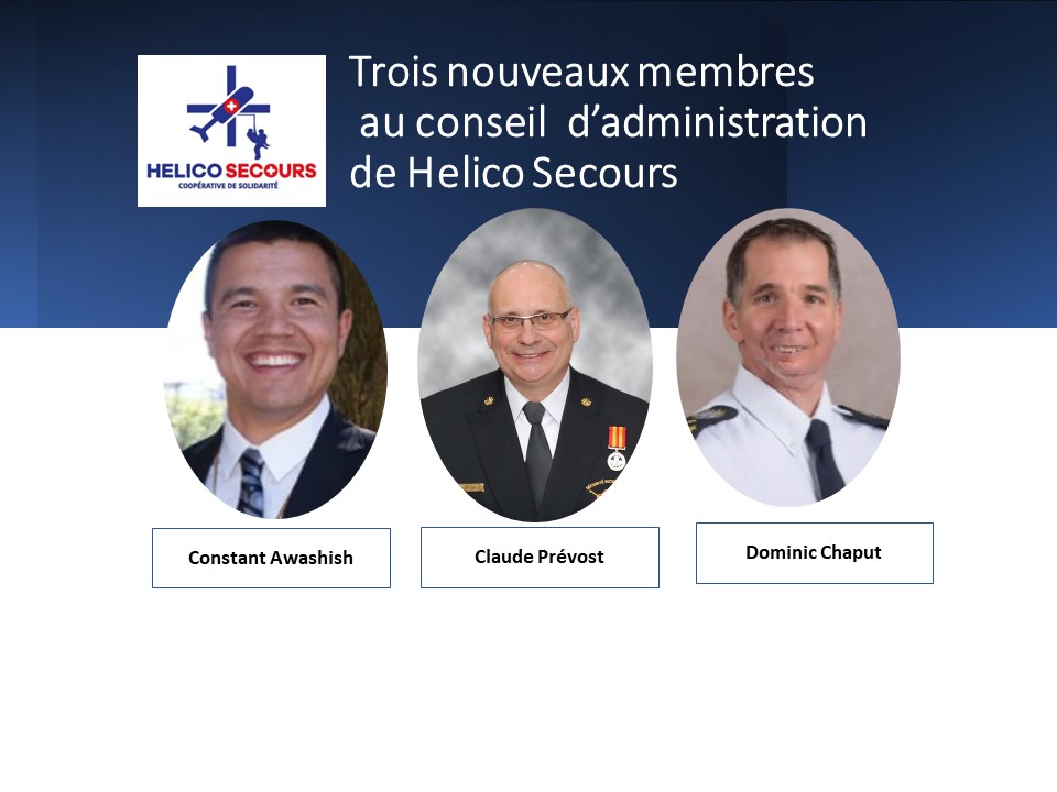 De Nouveaux Membres Se Joignent Au Conseil Dadministration De Helico